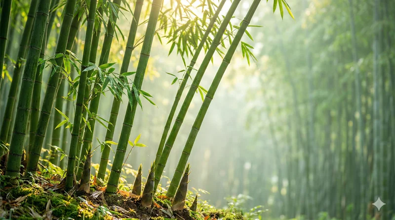 竹色のグラデーション